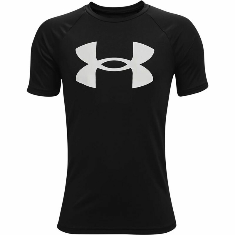 T shirt à manches courtes Enfant Under Armour Tech Big Logo Noir