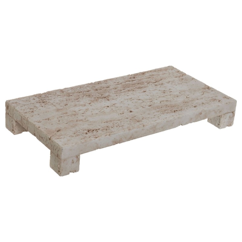 Centre de Table Home ESPRIT Beige Urbaine 34 x 17 x 4 cm