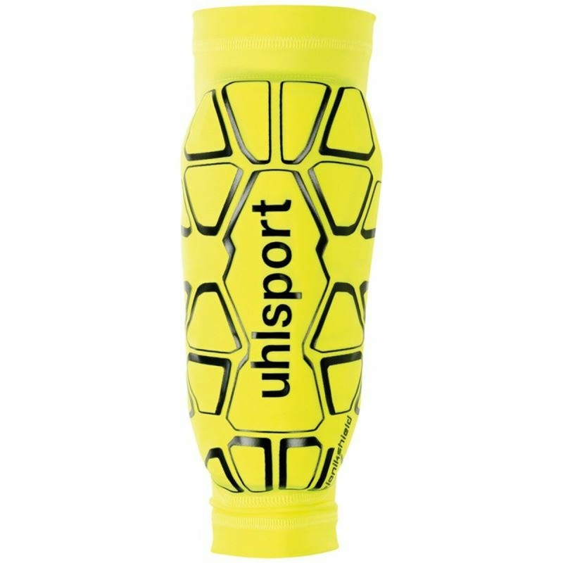 Protège-tibias de Football Uhlsport Bionikshield Jaune