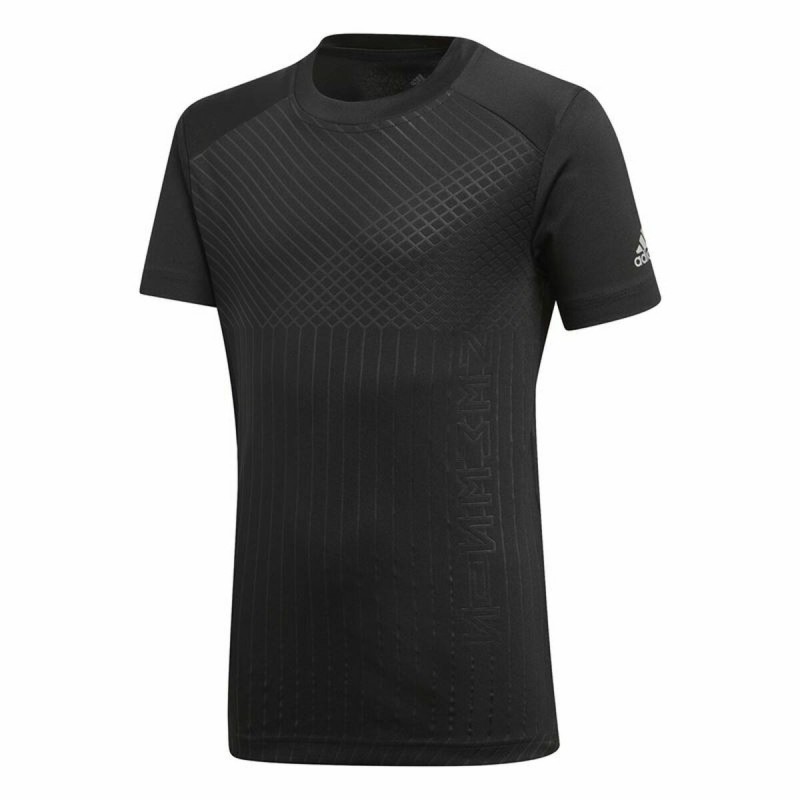 Maillot de Football à Manches Courtes pour Enfants Adidas Nemeziz Noir