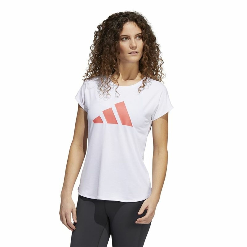 T-shirt à manches courtes femme Adidas Training 3B Blanc