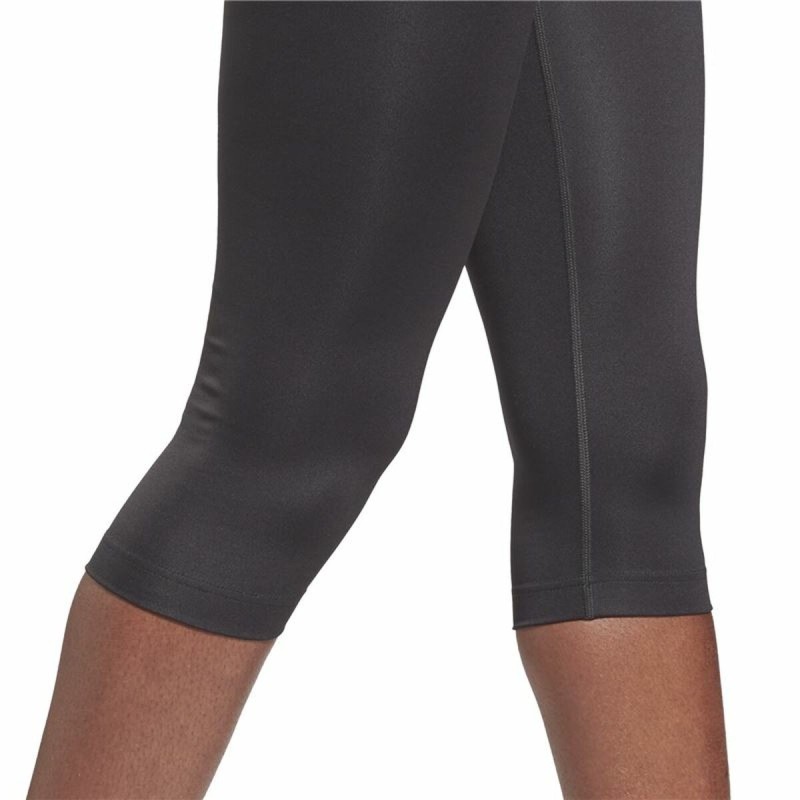 Leggings de Sport pour Femmes Reebok Capri Night Noir