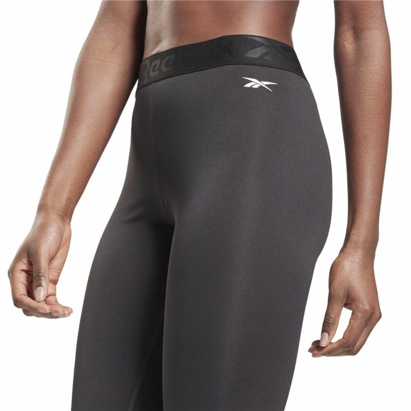 Leggings de Sport pour Femmes Reebok Capri Night Noir