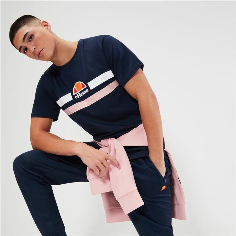 T-shirt à manches courtes homme Ellesse Aprel Blue marine