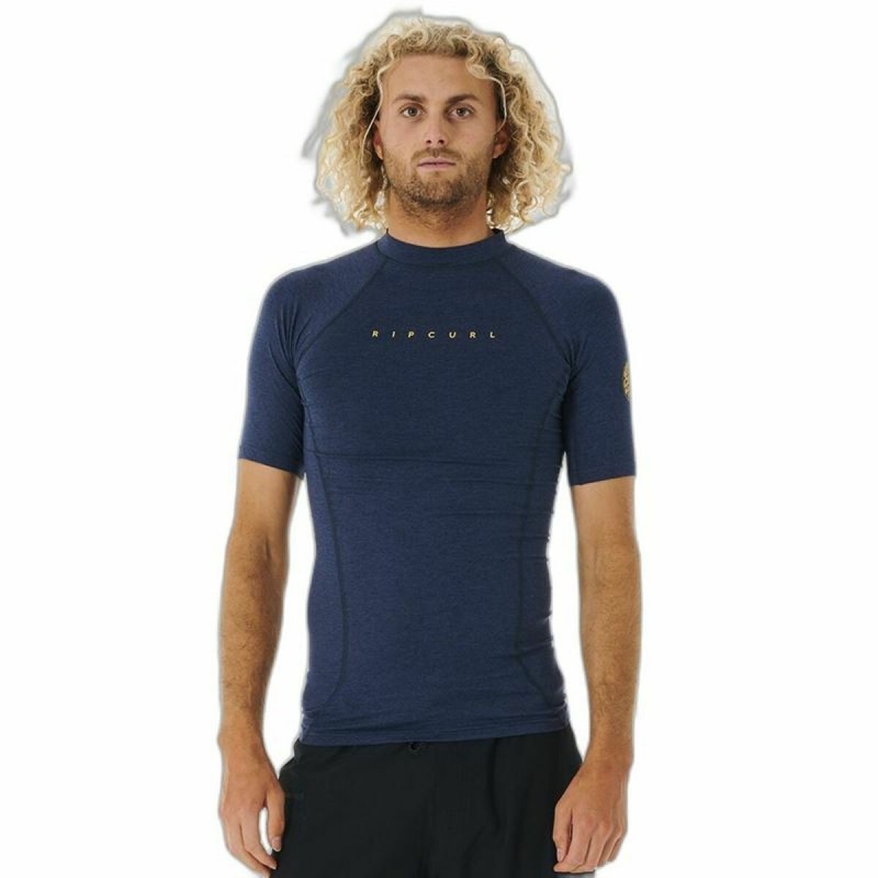 T-Shirt de Bain Rip Curl  Dawn Patrol Perf Bleu foncé Homme