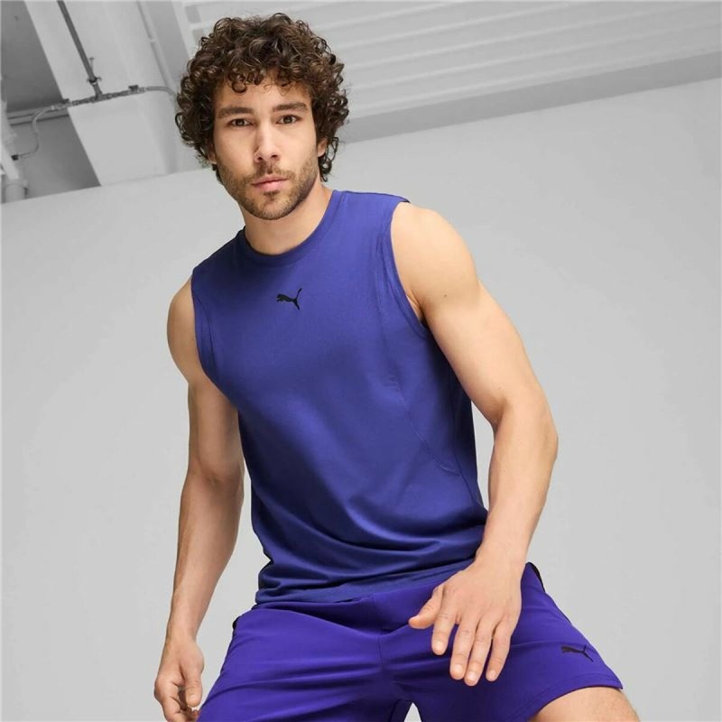 Maillot de Corps sans Manches pour Homme Puma Cloudspun Always On Bleu