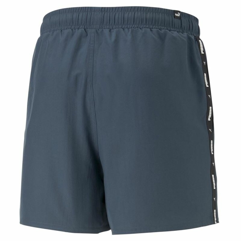 Short de Sport pour Homme Puma Ess+ Tape Gris foncé Bleu foncé