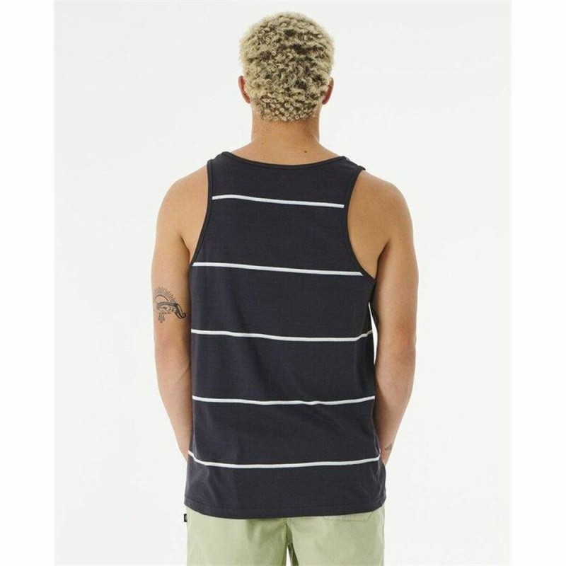 Maillot de Corps sans Manches pour Homme Rip Curl Swc Rails Tank Noir