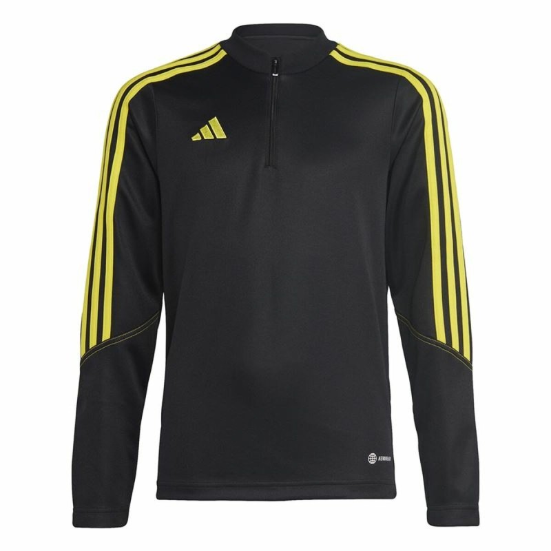 Sweat-shirt d'Entraînement pour Adultes Adidas Tiro23 Club Blanc Noir