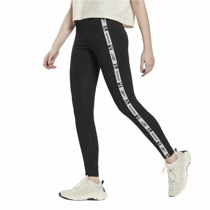 Leggings de Sport pour Femmes Reebok TE Tape Noir