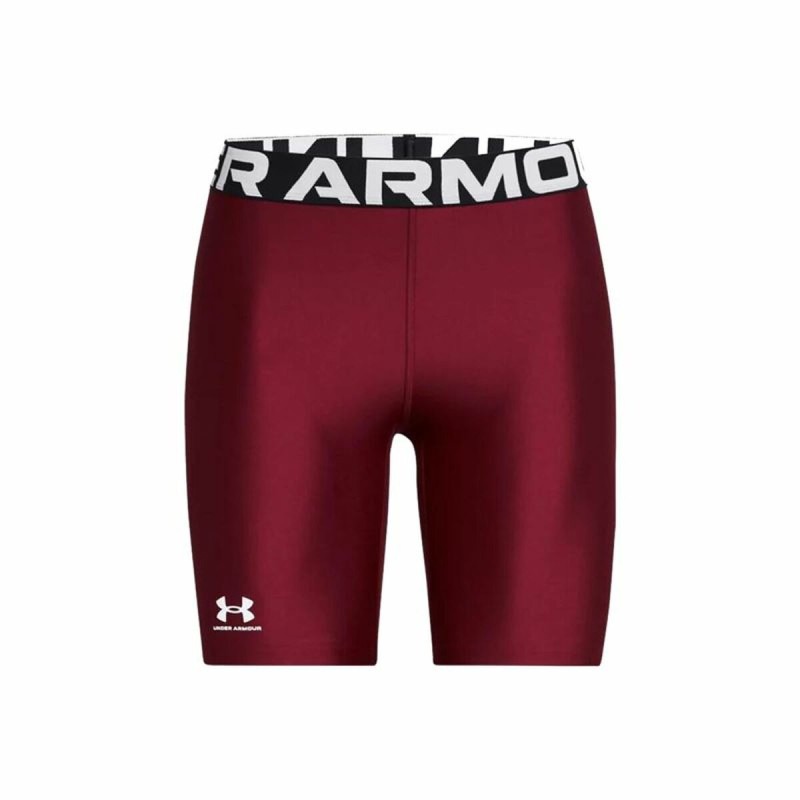 Leggings de sport pour homme Under Armour Fitness Bordeaux Rouge carmin