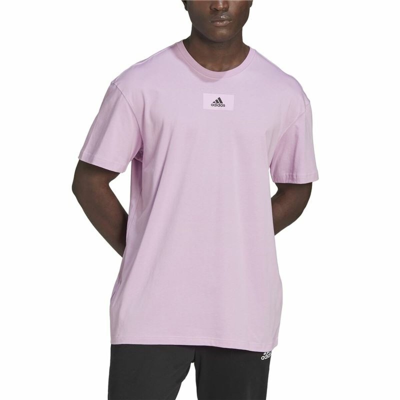 T-shirt à manches courtes homme Adidas Essentials Feelvivid Drop Lavande