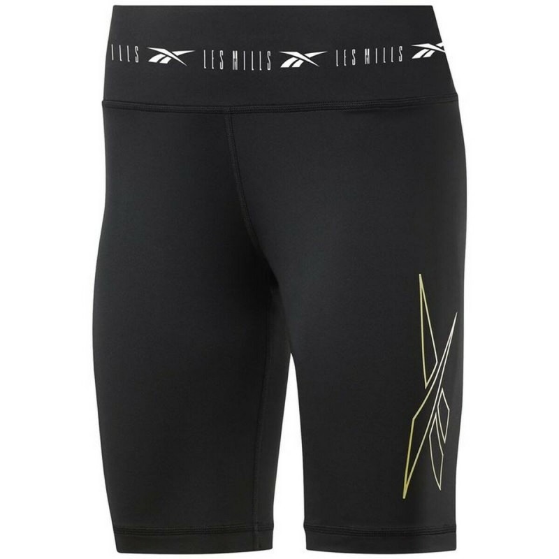 Leggings de Sport pour Femmes Reebok  Les Mills Cyclisme Noir