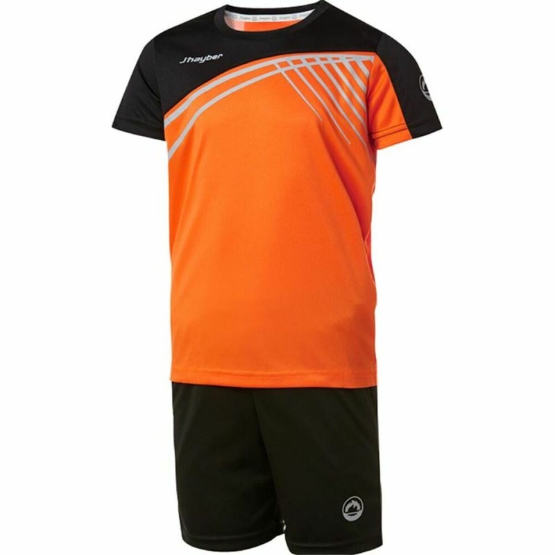 Ensemble de Sport pour Adultes J-Hayber Stripe Orange