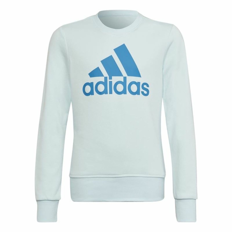 Sweat-shirt sans capuche fille Adidas Essentials Cyan