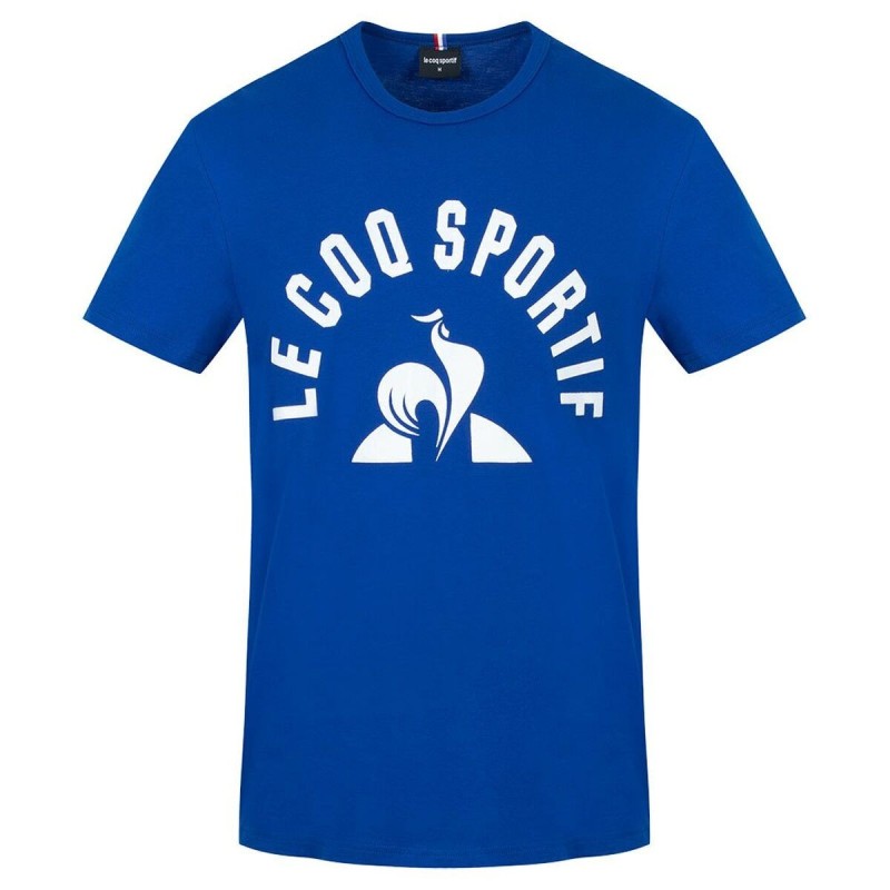 T-shirt à manches courtes homme  BAT TEE SS Nº2M  Le coq sportif  2220665 Bleu