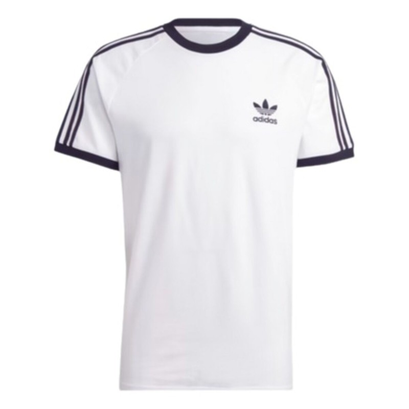 T-shirt à manches courtes homme Adidas STRIPES TEE IA4846 Blanc