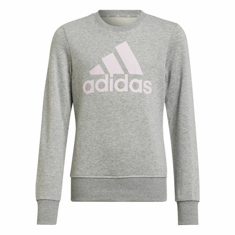 Sweat-shirt sans capuche fille Adidas Essentials Gris