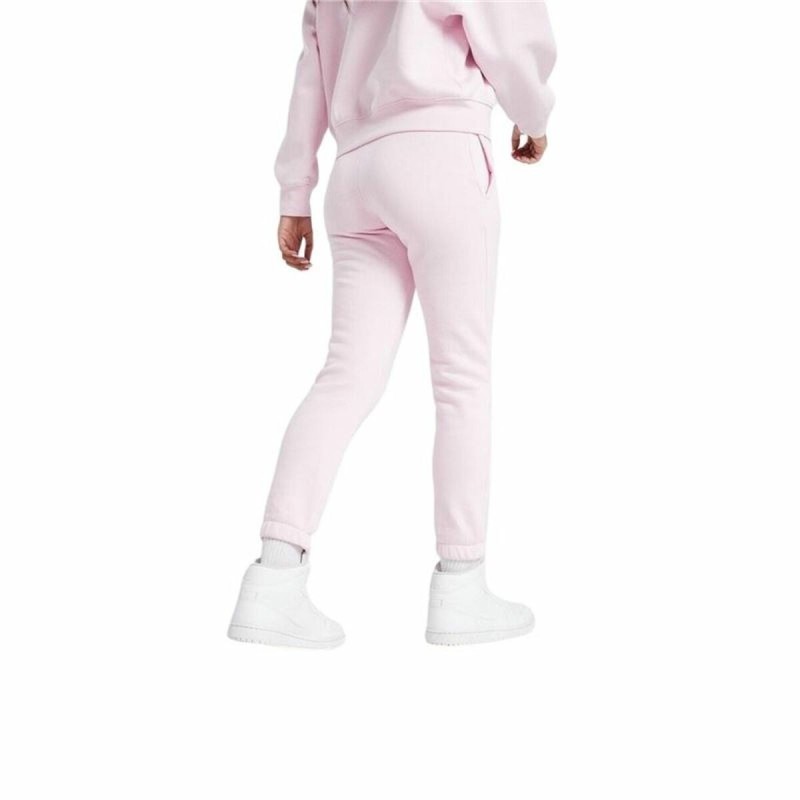 Pantalon de Sport pour Enfant Jordan Icon Play Fleece Rose