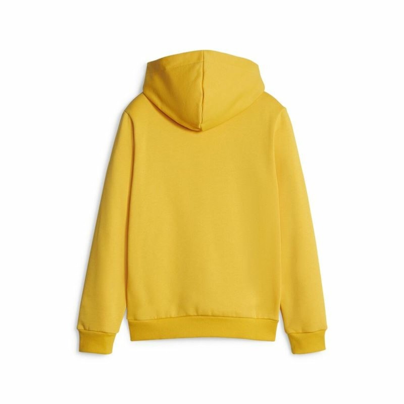 Sweat-shirt Enfant Puma Ess+ 2 Col Big Logo Jaune