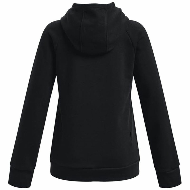 Sweat-shirt à capuche fille Under Armour Rival Big Logo Noir