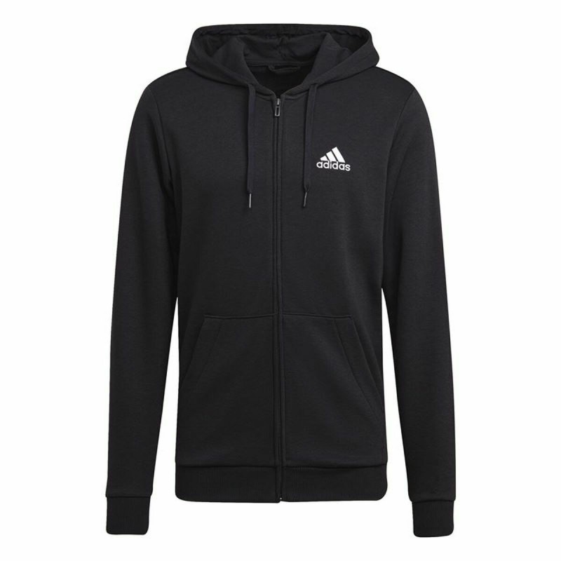 Veste de Sport pour Homme Adidas French Terry Big Logo Noir