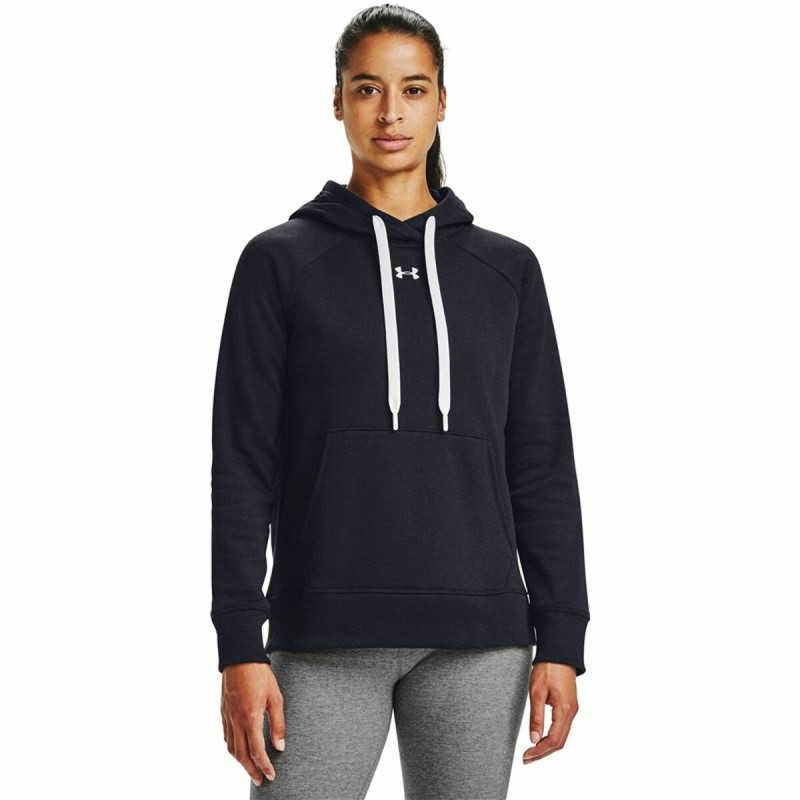 Sweat à capuche femme Under Armour Rival Fleece Blue marine