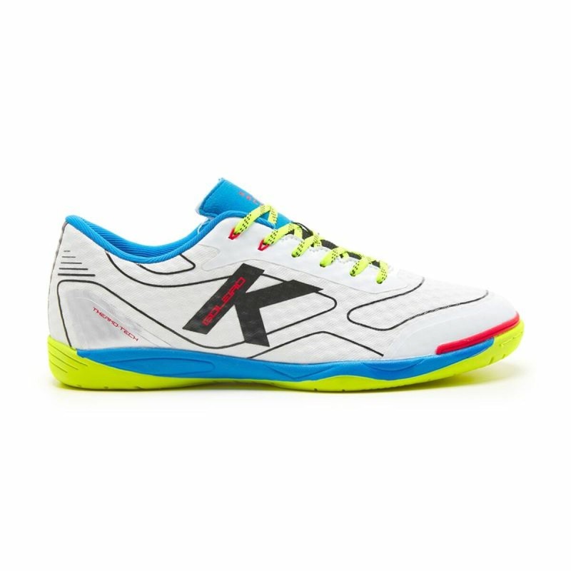 Chaussures de Futsal pour Adultes Kelme Goleiro Blanc Unisexe