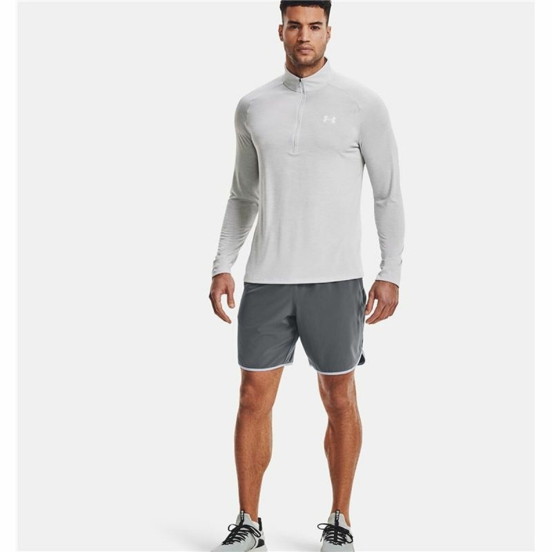 T-shirt à manches longues homme Under Armour Tech 2.0 1/2 Zip Blanc