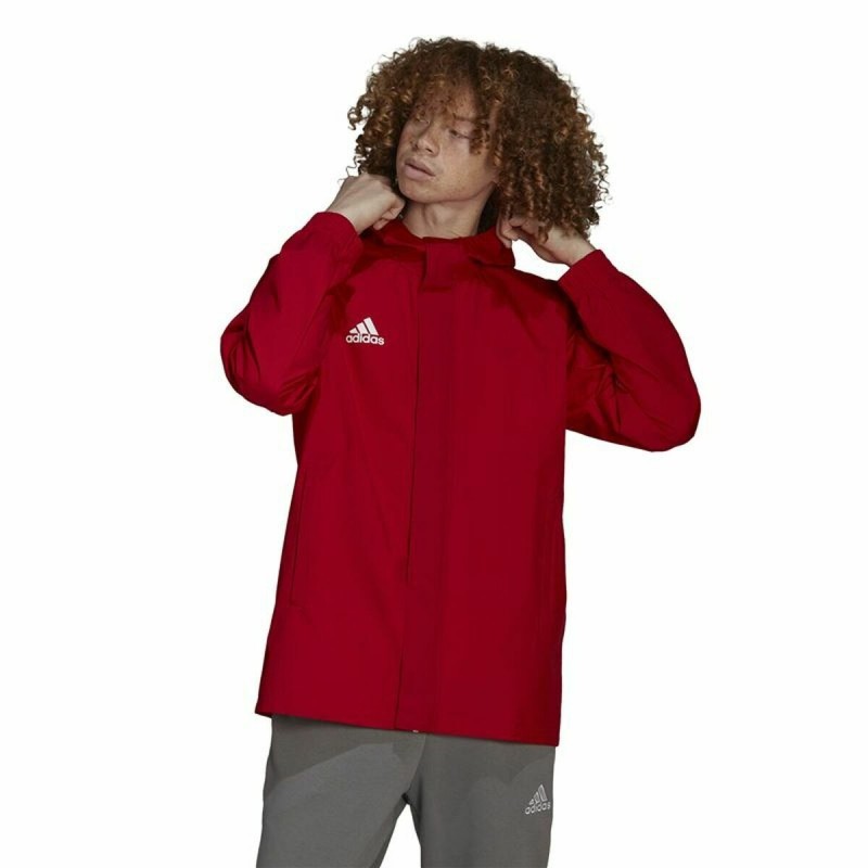 Veste de Sport pour Homme Adidas Entrada 22 Rouge