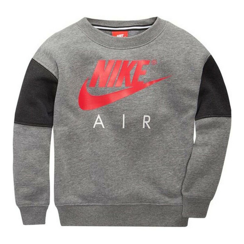 Sweat-shirt Enfant Nike  376S-GEH Gris