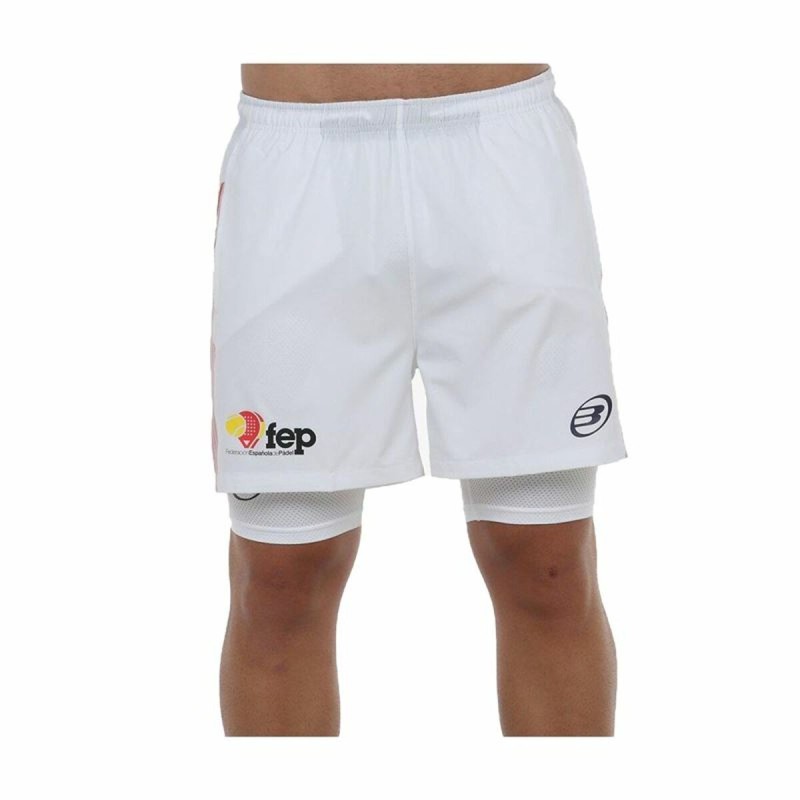 Short de Sport Bullpadel Elato Blanc