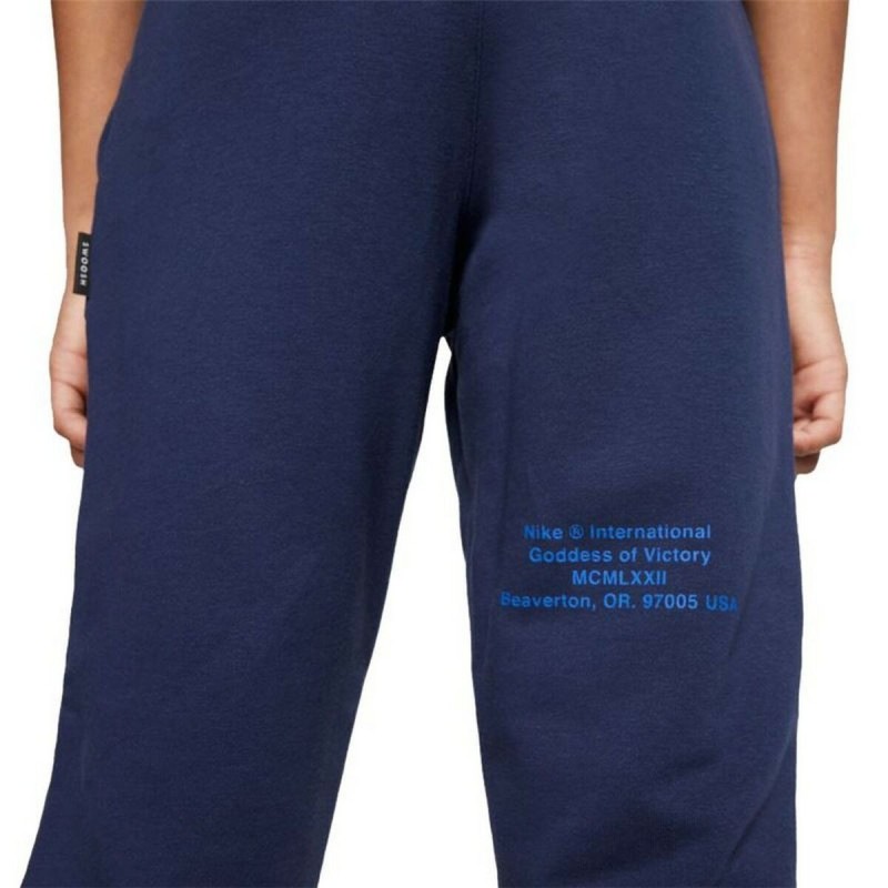 Pantalons de Survêtement pour Enfants Nike Swoosh Bleu foncé