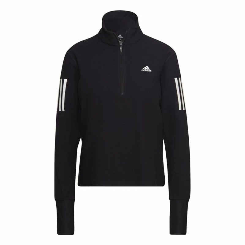 Veste de Sport Adidas Own The Run 1/2 Zip Noir