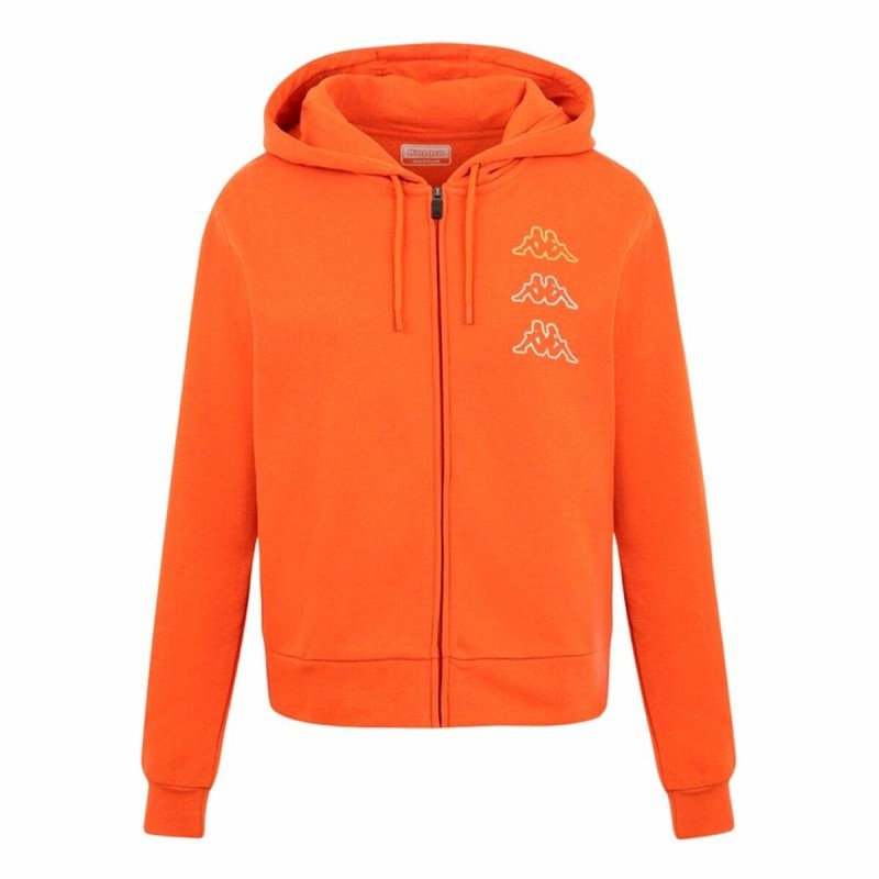 Sweat à capuche unisex Kappa Kaimi Orange Foncé