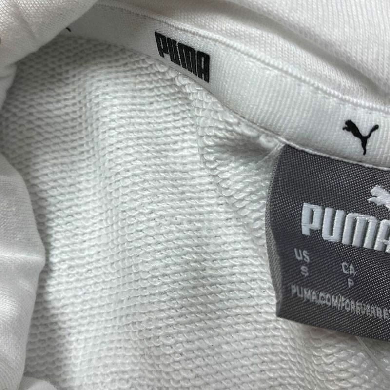 Sweat sans capuche homme Puma Power Blanc