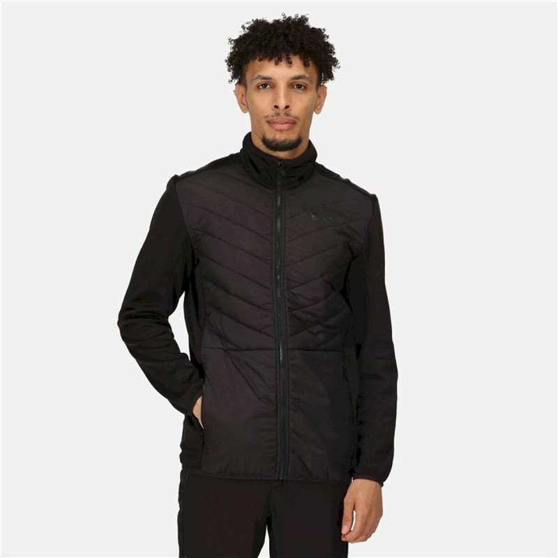 Veste de Sport pour Homme Regatta Clumber III Hybrid Noir