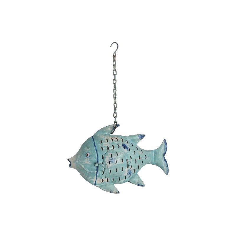 Figurine Décorative Home ESPRIT Poisson méditerranéen 32 x 9 x 22 cm