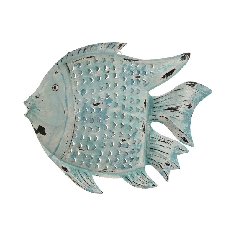 Décoration murale Home ESPRIT Poisson méditerranéen 61 x 11 x 51 cm