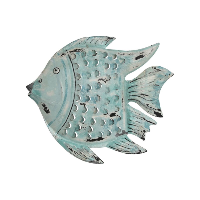 Décoration murale Home ESPRIT Poisson méditerranéen 37 x 7 x 33 cm