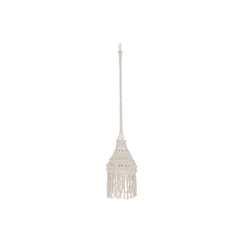 Écran de lampe Home ESPRIT Beige Boho 25 x 25 x 140 cm