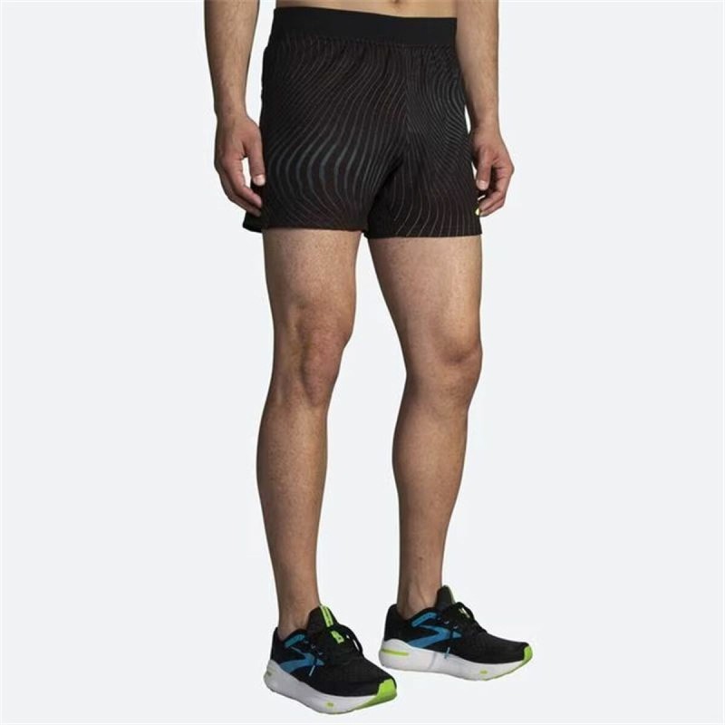 Short de Sport pour Homme Brooks Sherpa 5" Noir