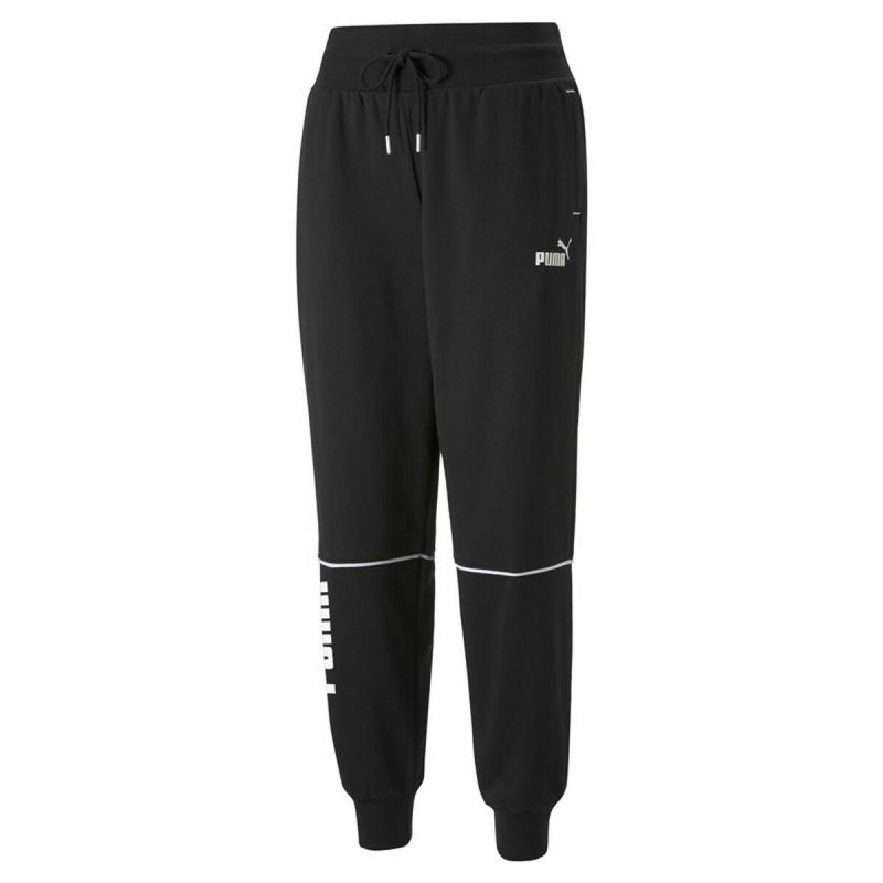 Pantalon de Survêtement pour Adultes Puma Colorblock  Noir Femme