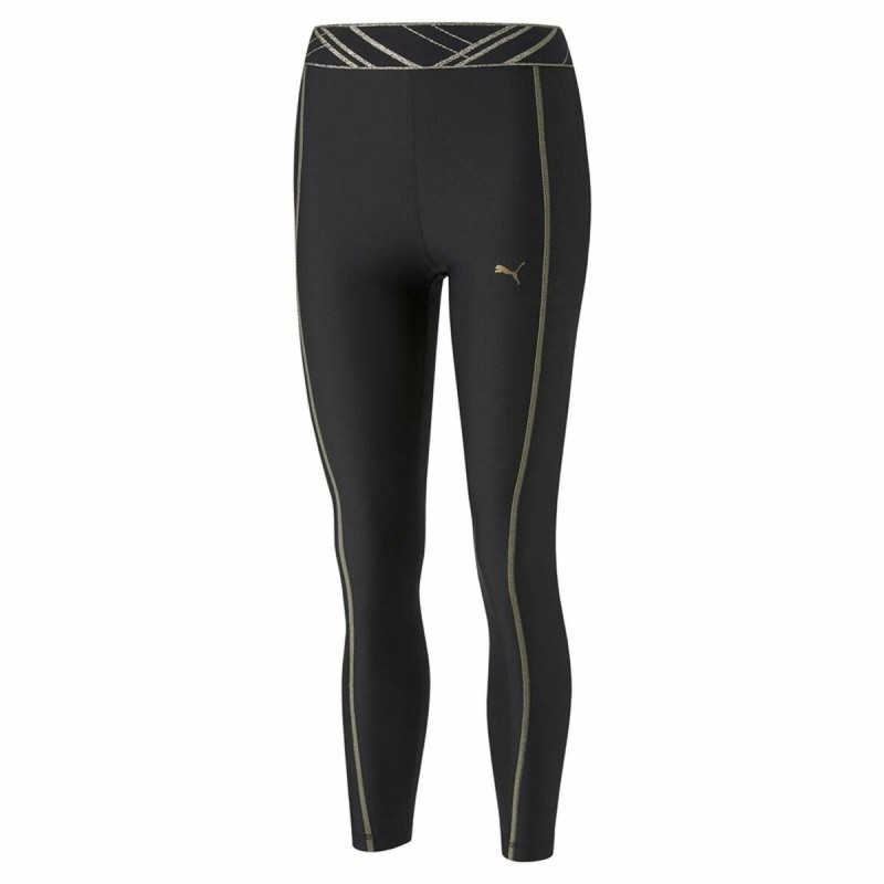 Leggings de Sport pour Femmes Puma Deco Glam Noir