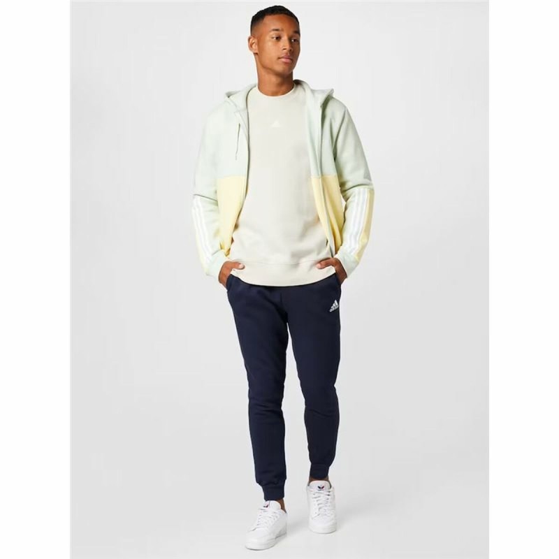 Sweat sans capuche homme Adidas FeelVivid Drop Shoulder Beige