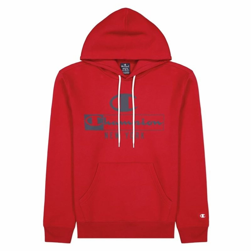 Sweat à capuche homme Champion Rouge