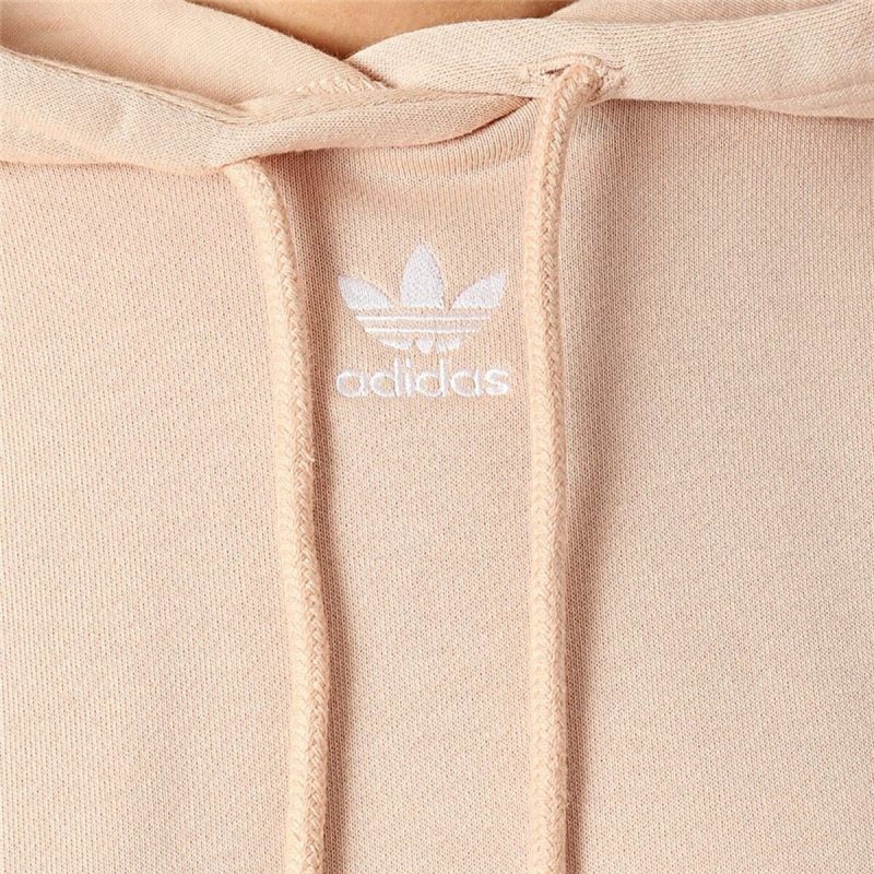 Sweat à capuche femme Adidas Loungewear Adicolor Saumon