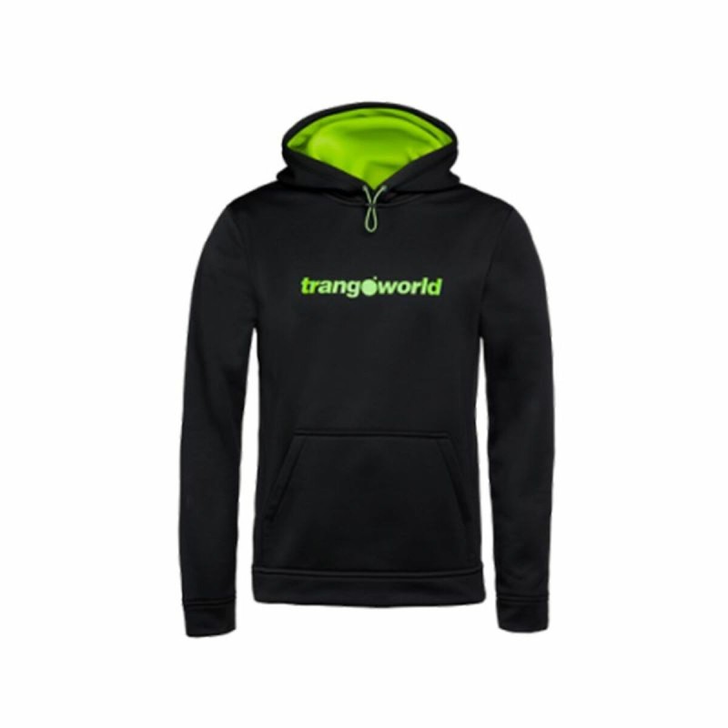 Sweat à capuche homme Trangoworld Login Noir