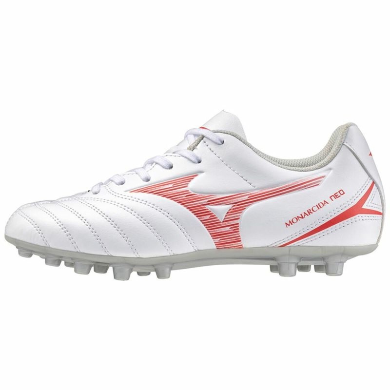 Chaussures de Football pour Adultes Mizuno Monarcida Neo III Select Jr Ag Blanc