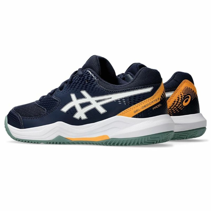 Chaussures de Padel pour Adultes Asics Gel-Dedicate 8 Padel Gs Bleu